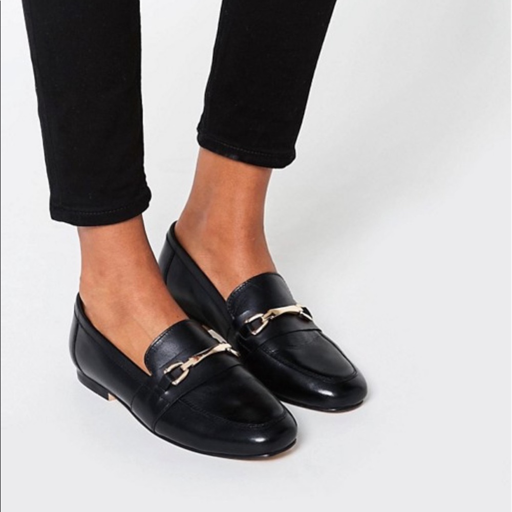 ASOS MOVEMENT Leather Loafers